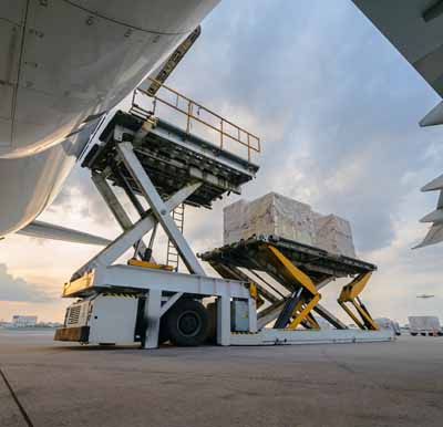 avion plataforma carga transporte aereo